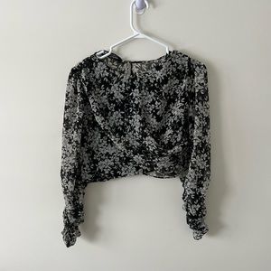 Floral Long Sleeve Blouse